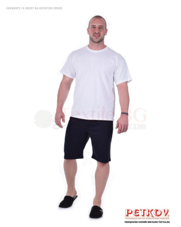 Мъжки памучен ¾-ти панталон на пижама